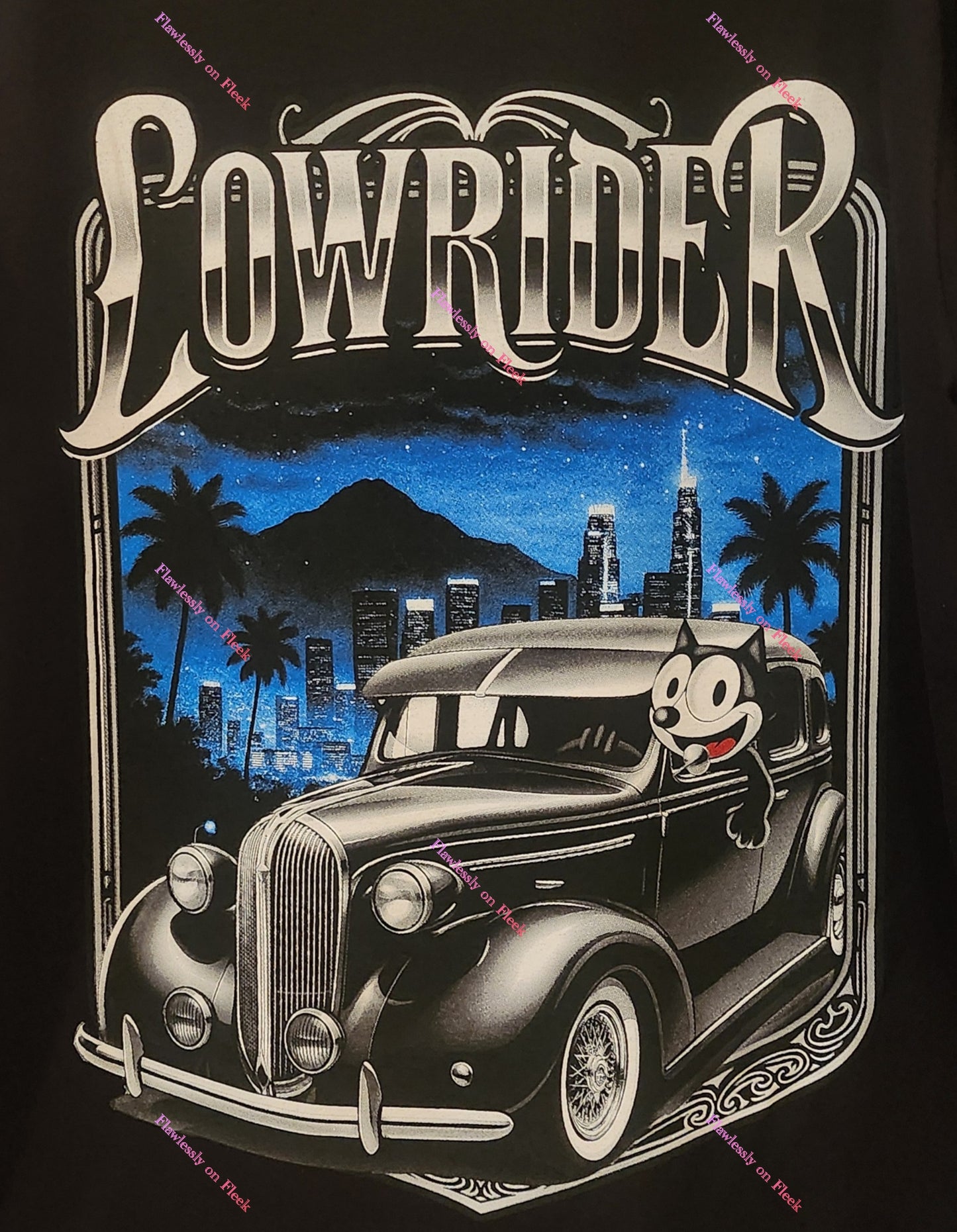 Lowrider Felix the Cat Graphic T-Shirt