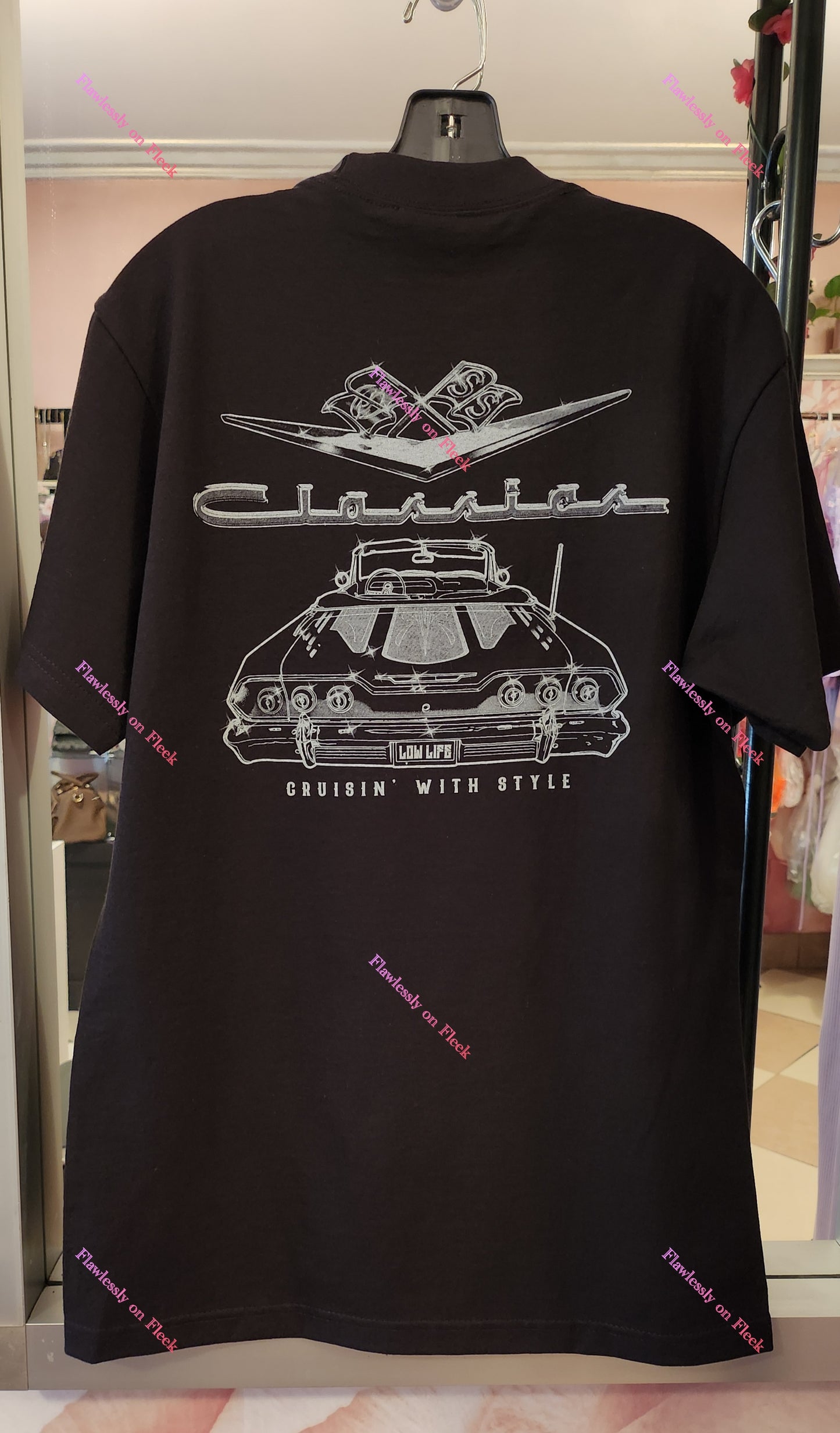 Lowrider Classic Cruisin with Style Graphic T-Shirt