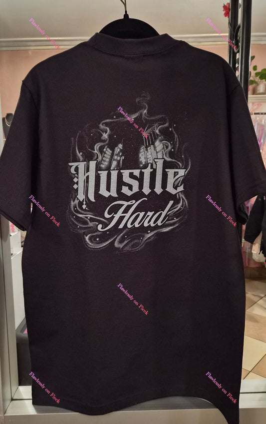 Lowrider Hustle Hard Graphic T-Shirt