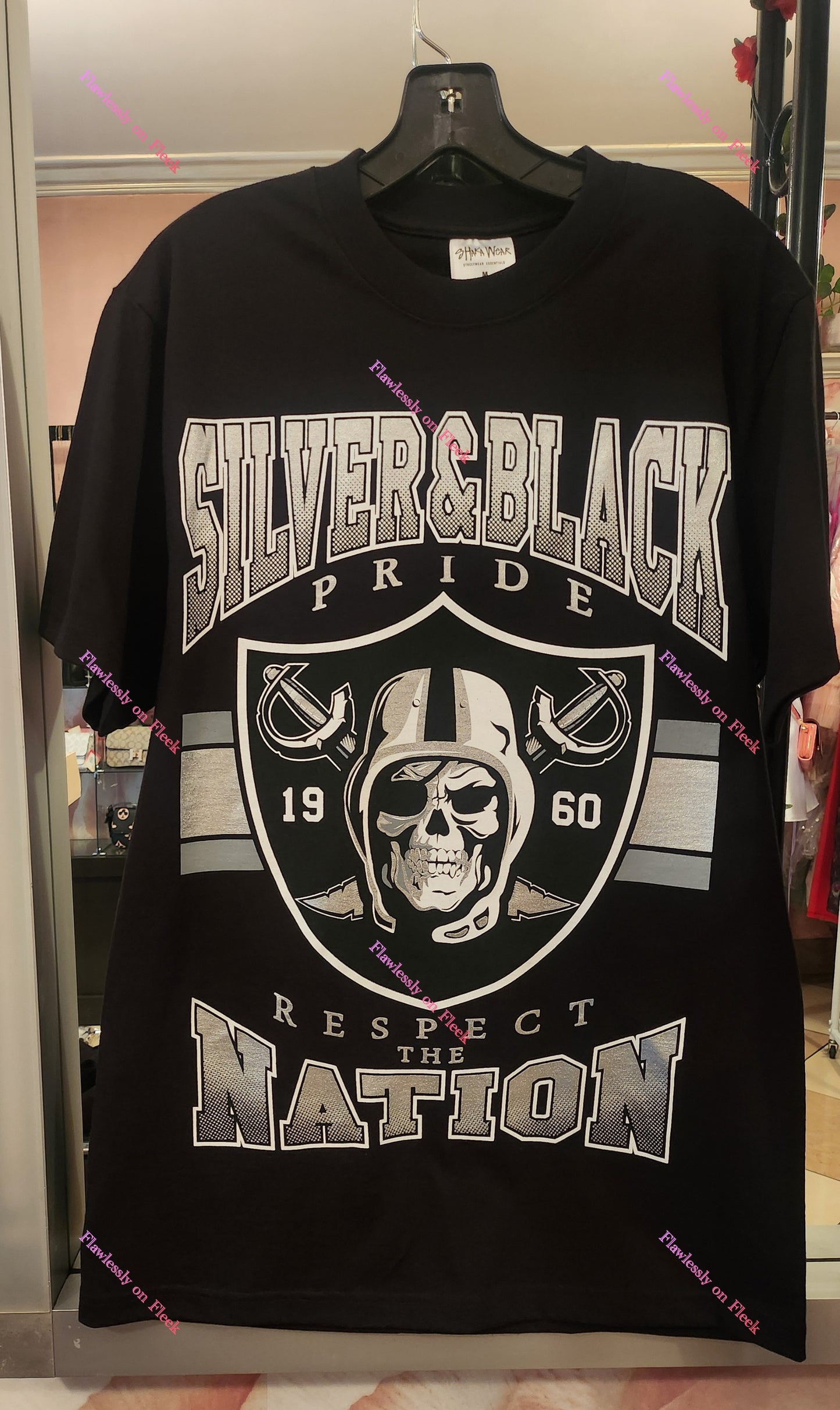 Raiders Silver & Black Pride T-Shirt